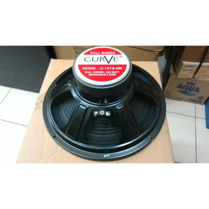 SPEAKER 10 INCH FULL RANGE CURVE C 1018 HW 250 WATT