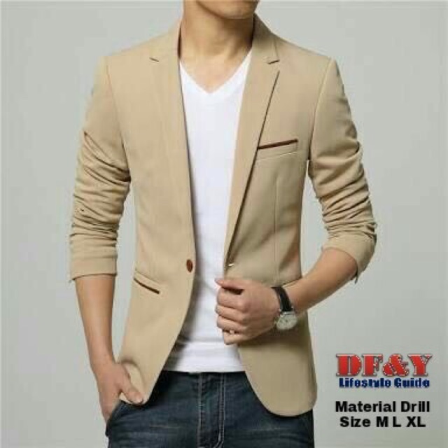 Blazer Pria | Blazer korea | Blazer santai | Blazer murah | Blazer