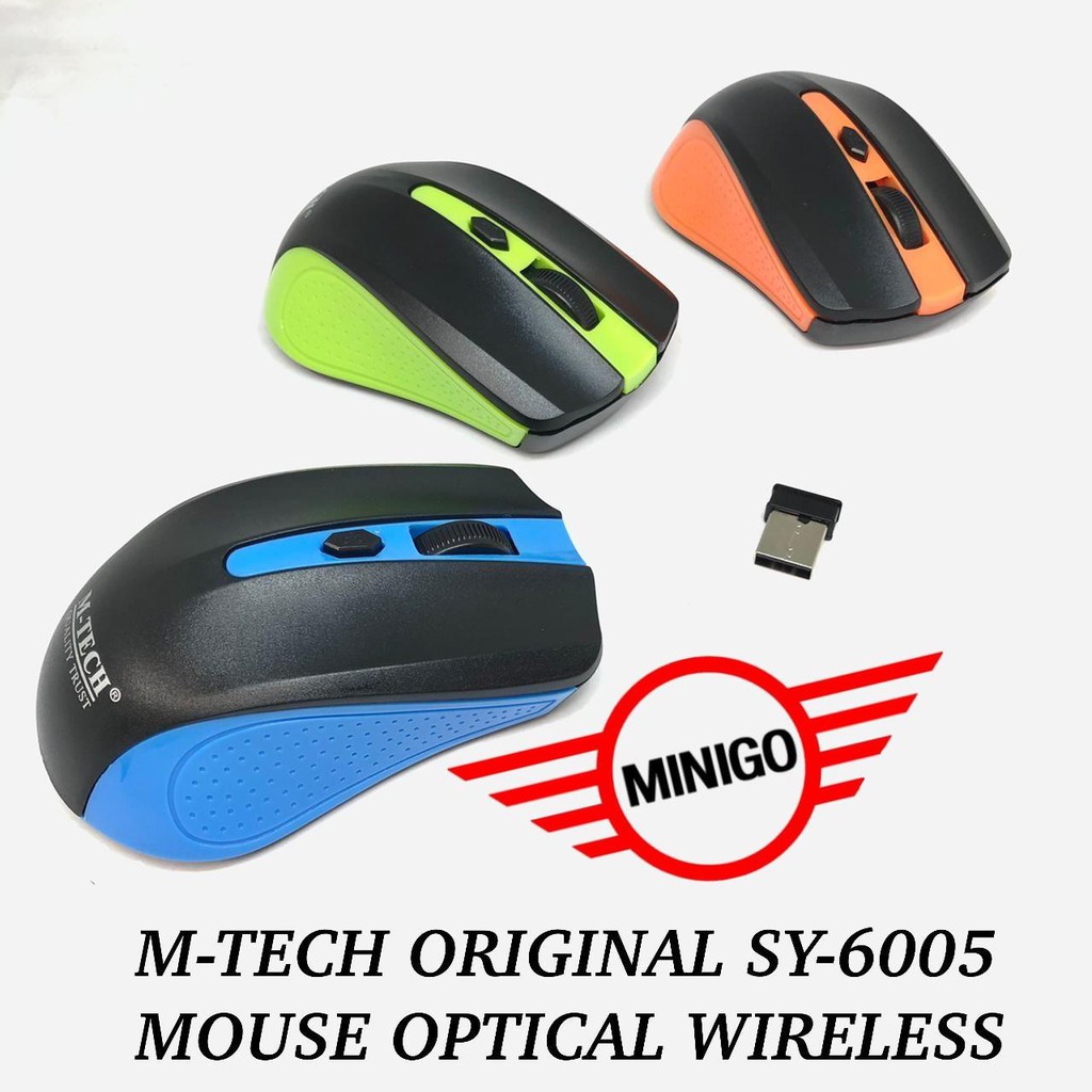 New~ Mouse Wireless M-Tech SY-6005 2.4Ghz