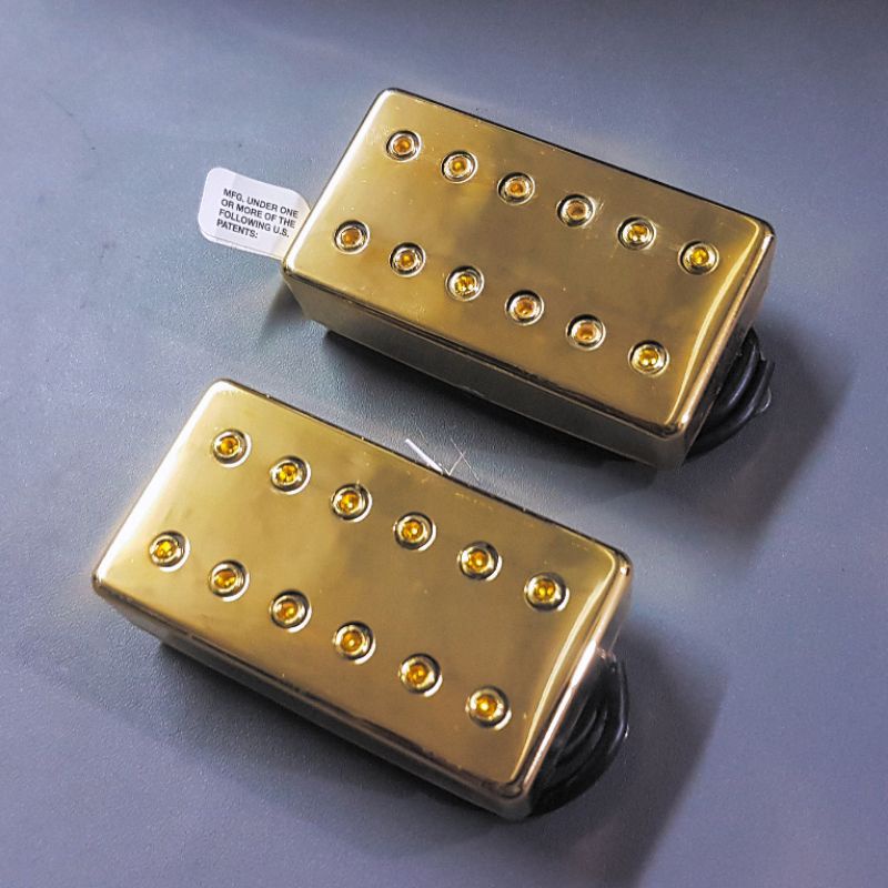 dimarzio edge fusion gold gitar pickup set original not seymour duncan EMG fishman fluence