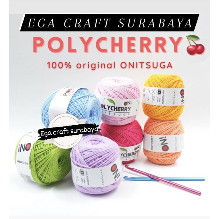 Benang Rajut Polycherry Onitsuga