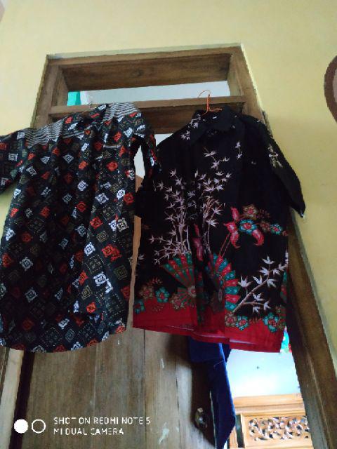 Kemeja Batik Pria Motif Abas