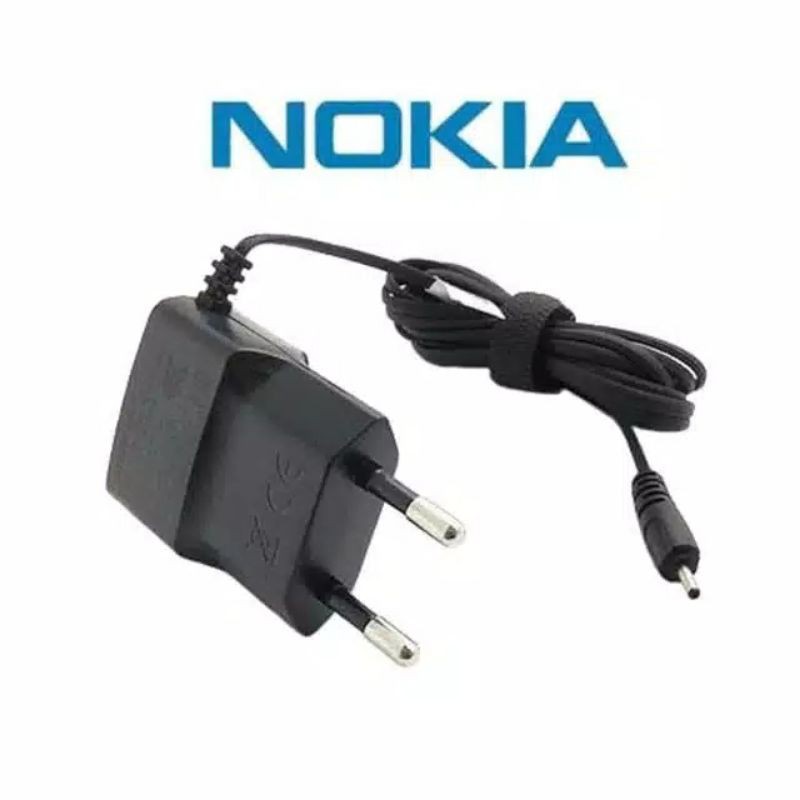Charger nokia Lubang kecil/casan hp nokia jadul/Charger Nokia Jadul Colokan Kecil
