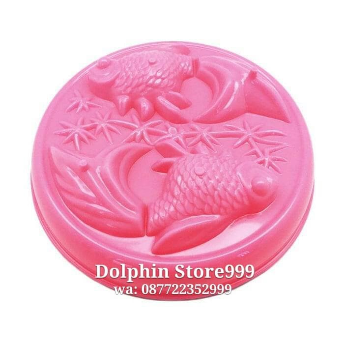 Cetakan Puding Ikan Koki KembarCetakan Agar KokiCetakan Kue Koki ck911