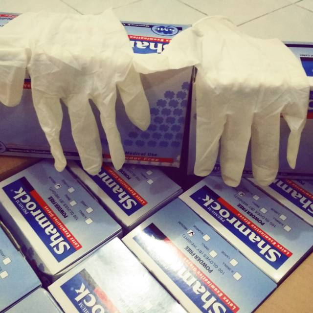 Sarung Tangan Karet Glove Murah Uk M