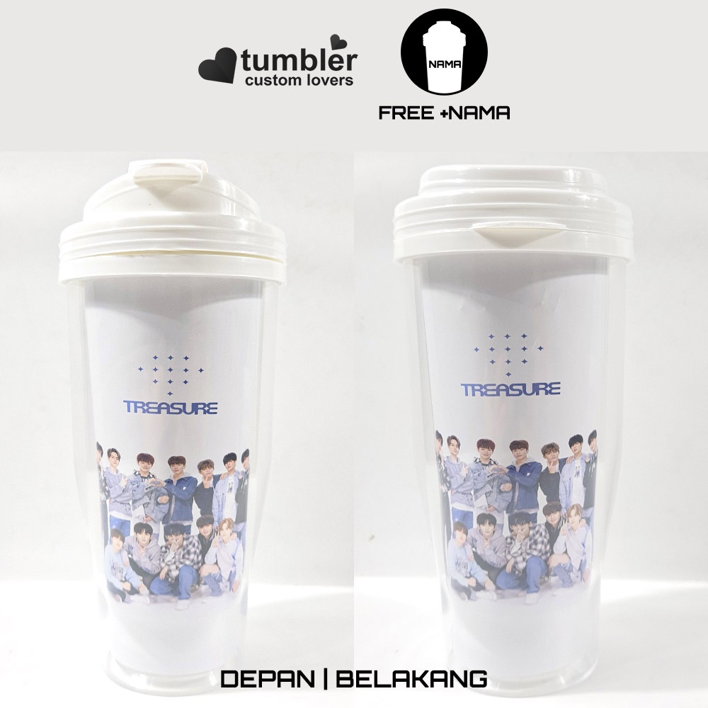 Tumbler TREASURE / Merchandise Botol Minum KPOP TREASURE TOGETHER type P