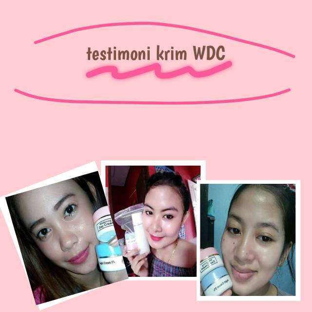 Krim Glowing krim penghilang jerawat WDC Farma Original termurah 1 paket