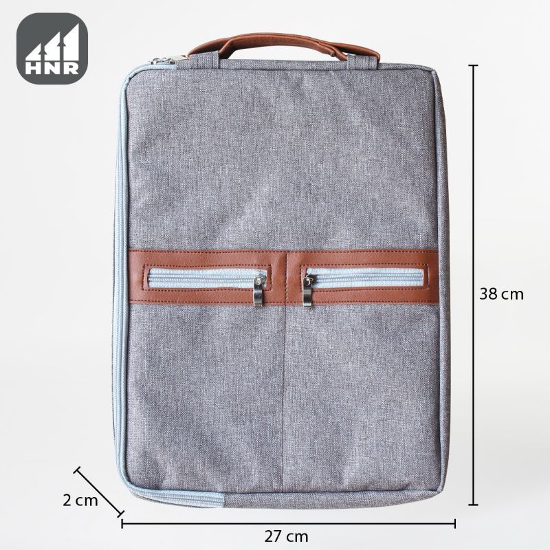 Tas Laptop Modern model jinjing/tenteng uk 14 inch