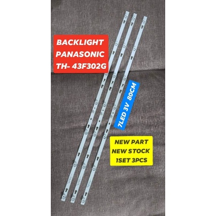 LAMPU LED BL BACKLIGHT PANASONIC 43F302 43F302G TH-43F302