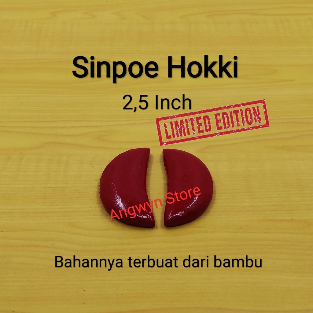 Sinpoe 2,5 inch bahan dari bambu