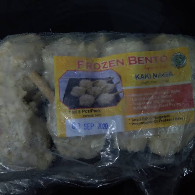 

Kaki naga isi 8 (Frozen Bento)