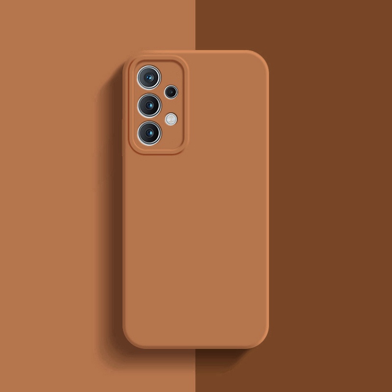 SILIKON CAIR ASLI RESMI CASE SAMSUNG GALAXY A53 A73 A33 5G COVER TAHAN GUNCANGAN SOFTCASE CASING