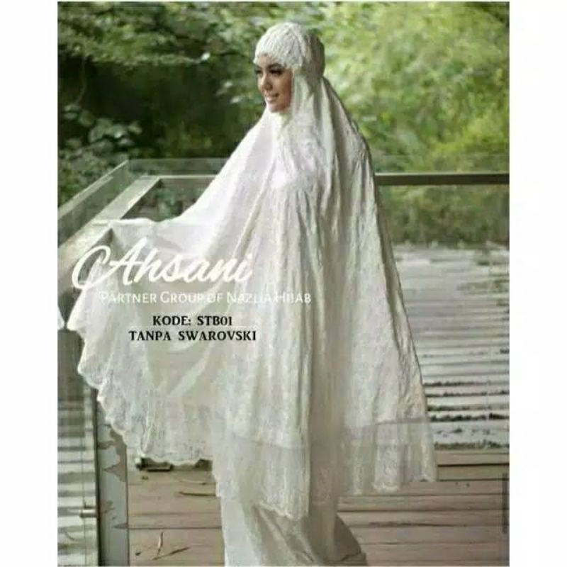 MUKENA SUTRA PREMIUM SERAHAN HANTARAN MUKENAH MEWAH SUTERA ORIGINAL SHALWA | MUKENA SUTRA PARIS ORI 