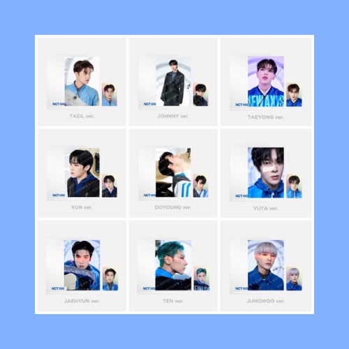 NCT UNIVERSE GOODS POSTCARD + HOLOGRAM PHOTO CARD SET / HOLOGRAM PHOTOCARD SET OFFICIAL - NCT DREAM 