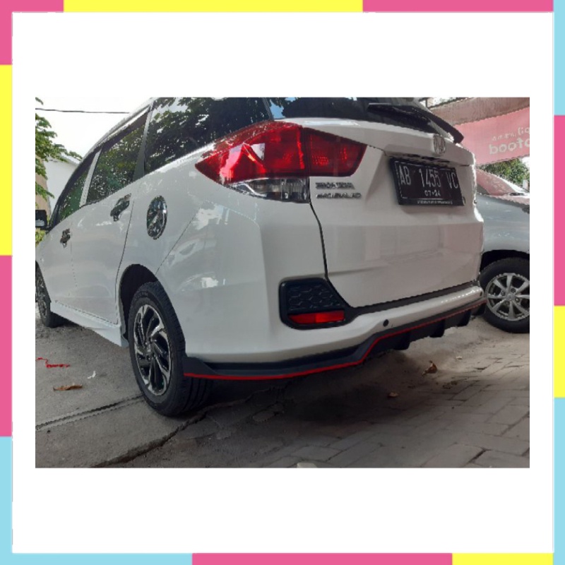 bodykit honda mobilio type e dan s terdiri dari depan dan belakang GRT bodykit duraflex material, BE