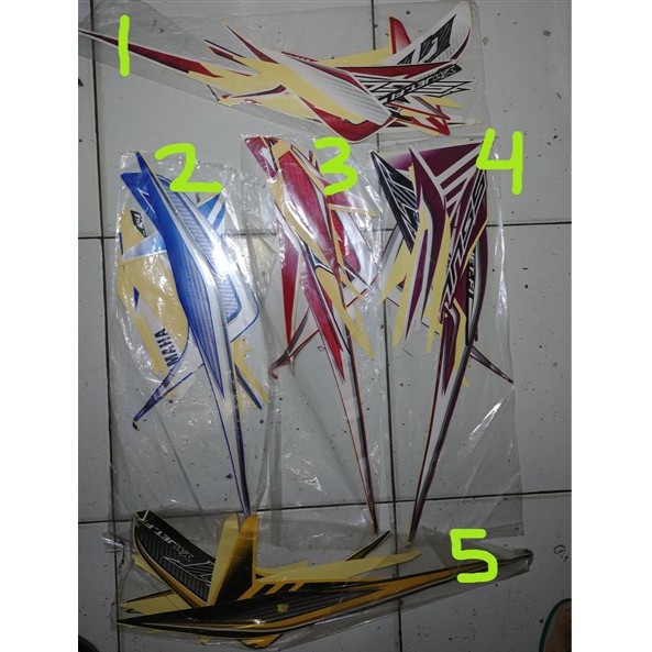 Striping lis&Stiker Body&Stiker Motor Mio Soul Gt 2014