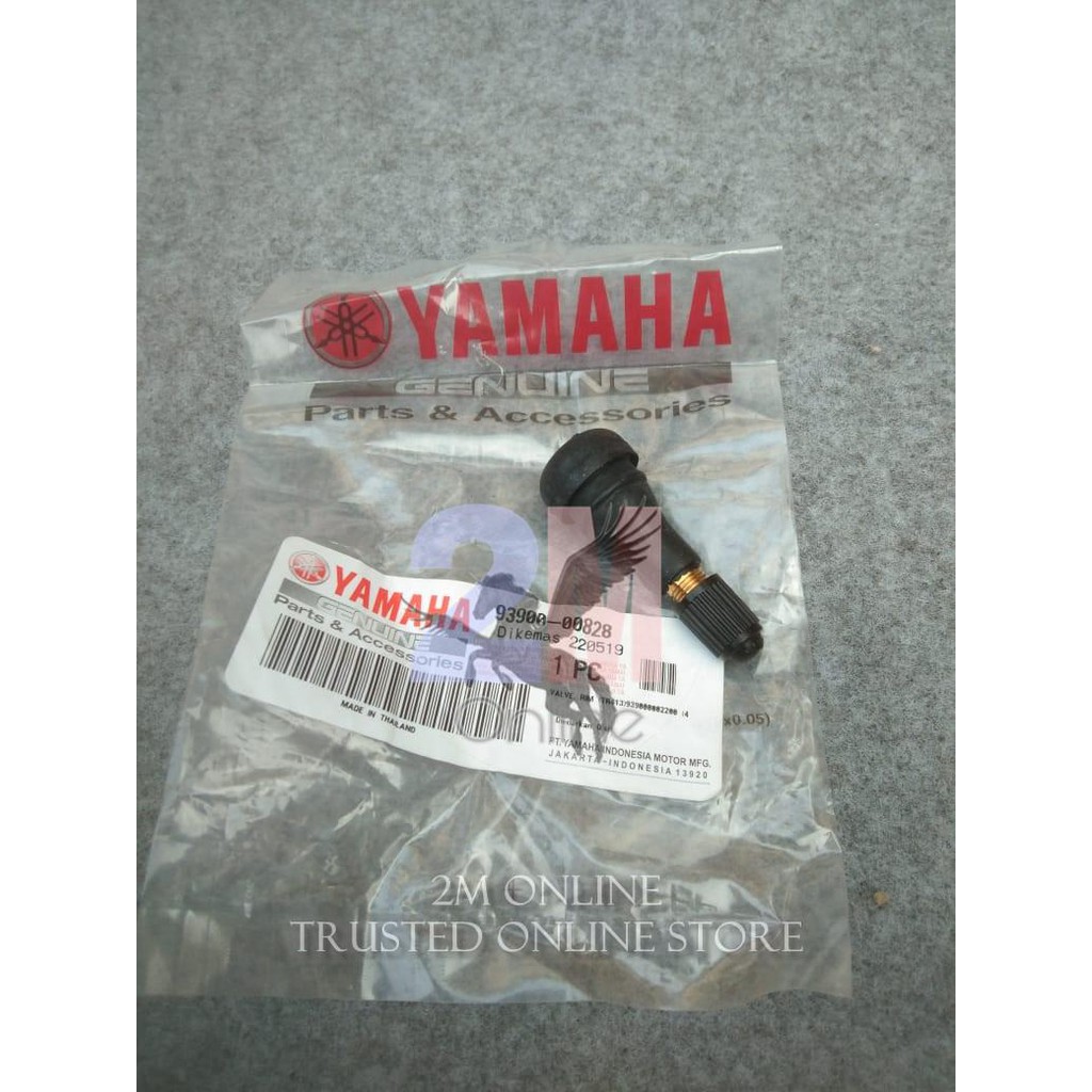 Mdr VALVE RIM TUTUP PENTIL BAN TUBELESS YAMAHA ORI YGP 93900-00828