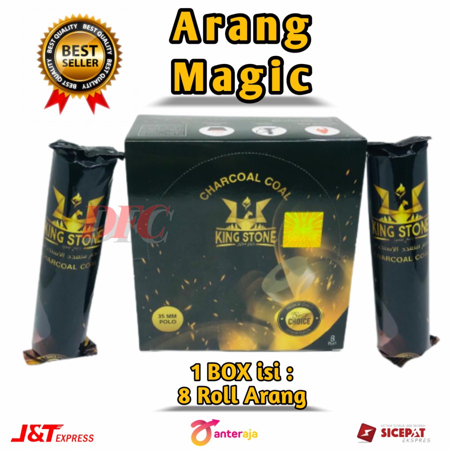 Arang Areng Bukhur Buhur Dupa Shisa Briket Magic Charcoal 1 BOX