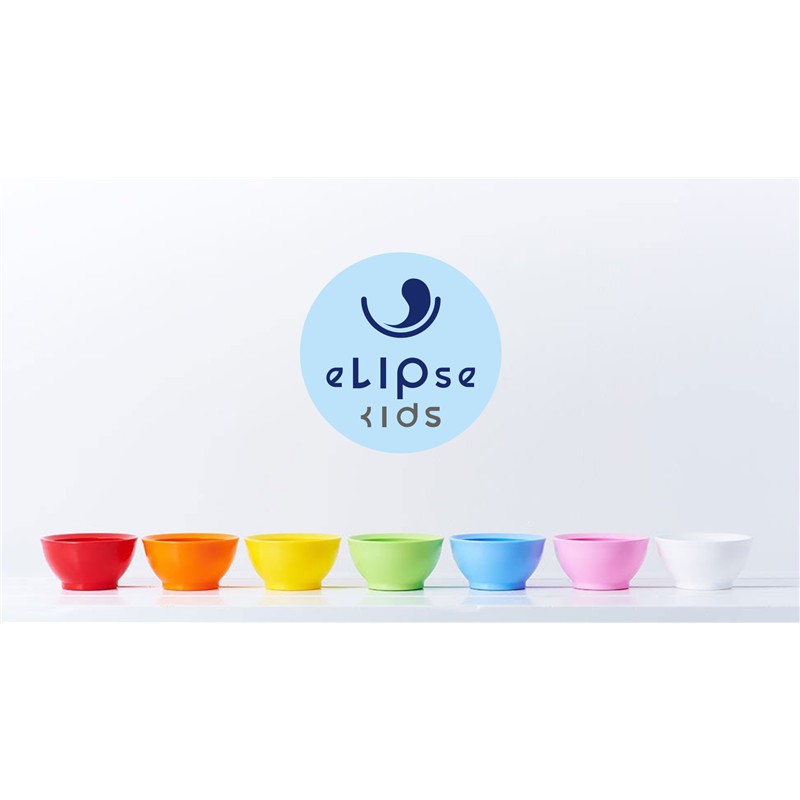 Elipse Kids - Weaning Spill Proof Bowl 4M+ Stage 1 / Mangkok Makan Bayi (Tersedia varian warna)