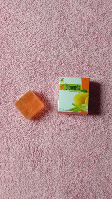 Citronella Facial And Body Soap 50 Gram | Sabun Jerawat Gatal