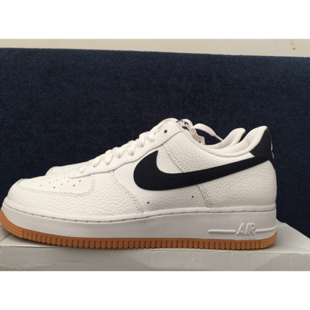 nike air force 1 white with gum sole