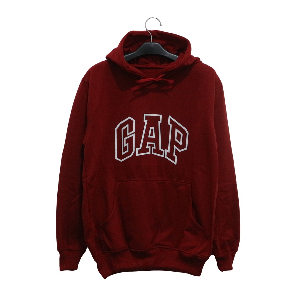 switer hoodie jaket GAP logo bordir hitam maroon nevy hijau botol terlaris