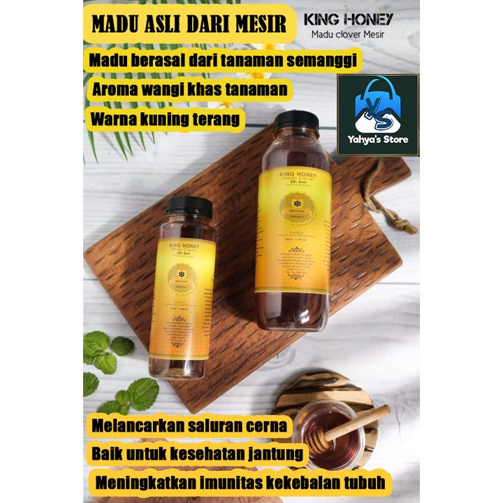 

MaduCloverMesir/KingHoney/KingHerbal/MaduMesir/MaduAsliMesir/MaduMurni