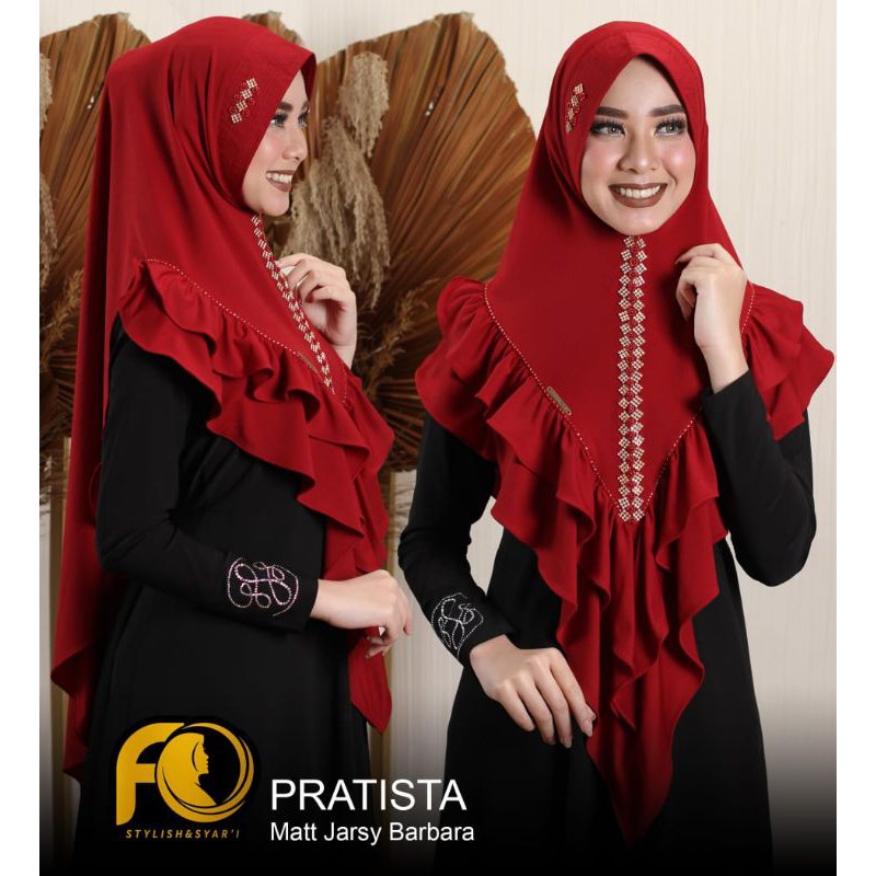 JILBAB INSTAN || JILBAB PREMIUM ORI FO HIJAB - PRATISTA