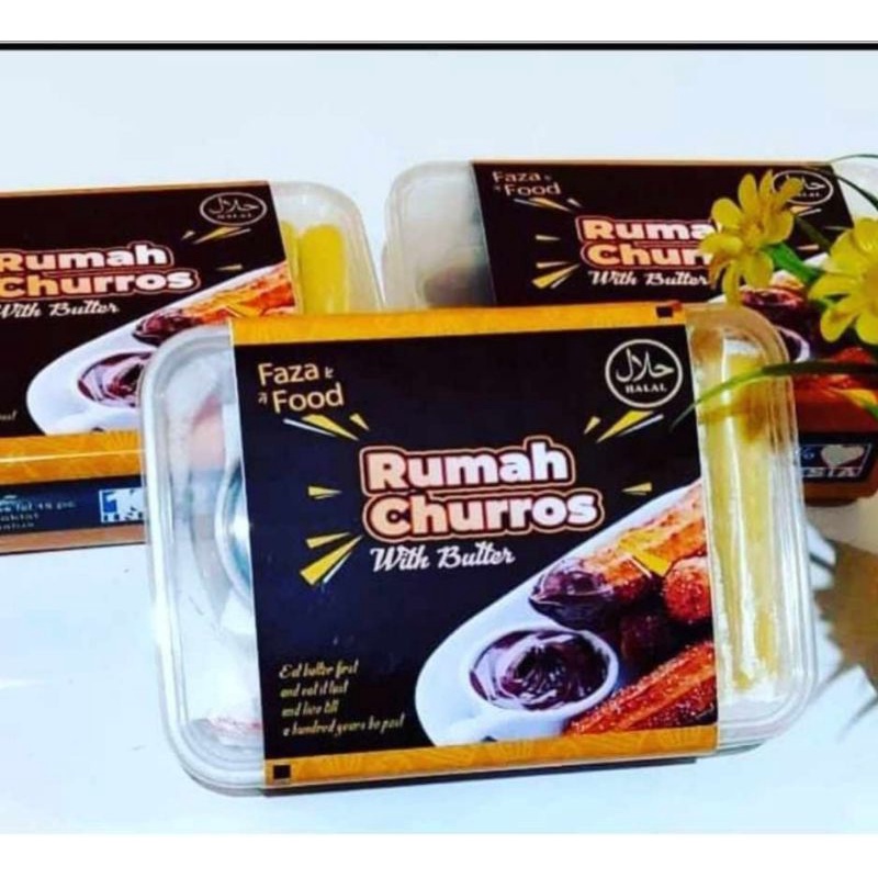 churros coklat frozen food