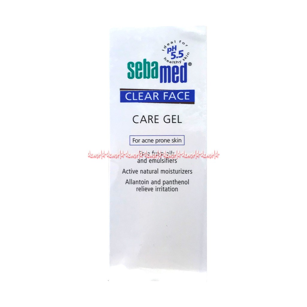 Sebamed Clear Face Care Gel 50ml Membantu Menyembuhkan Luka Jerawat Gel Seba Med