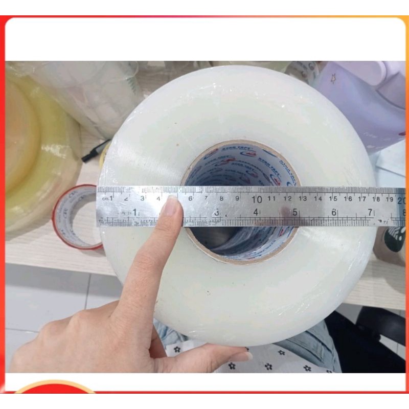 Lakban 45mm 500mm / Isolasi / Lakban Bening / Lakban Jumbo / Isolasi 500Meter