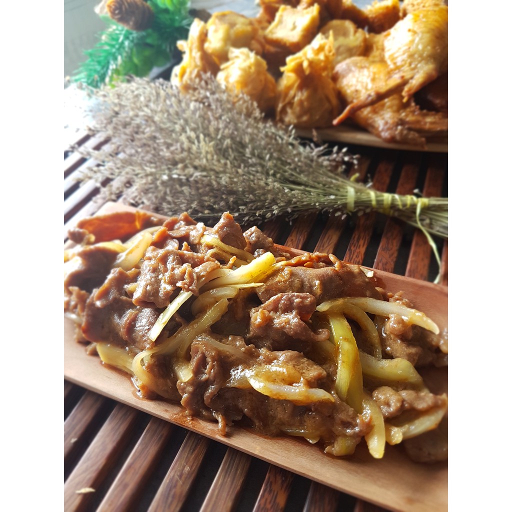 

Beef Yakiniku (FROZEN) HOMEMADE NO PENGAWET - 400 gr