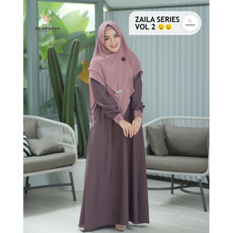 ZAILA SET BY ALZAIN COLLECTION (READY )