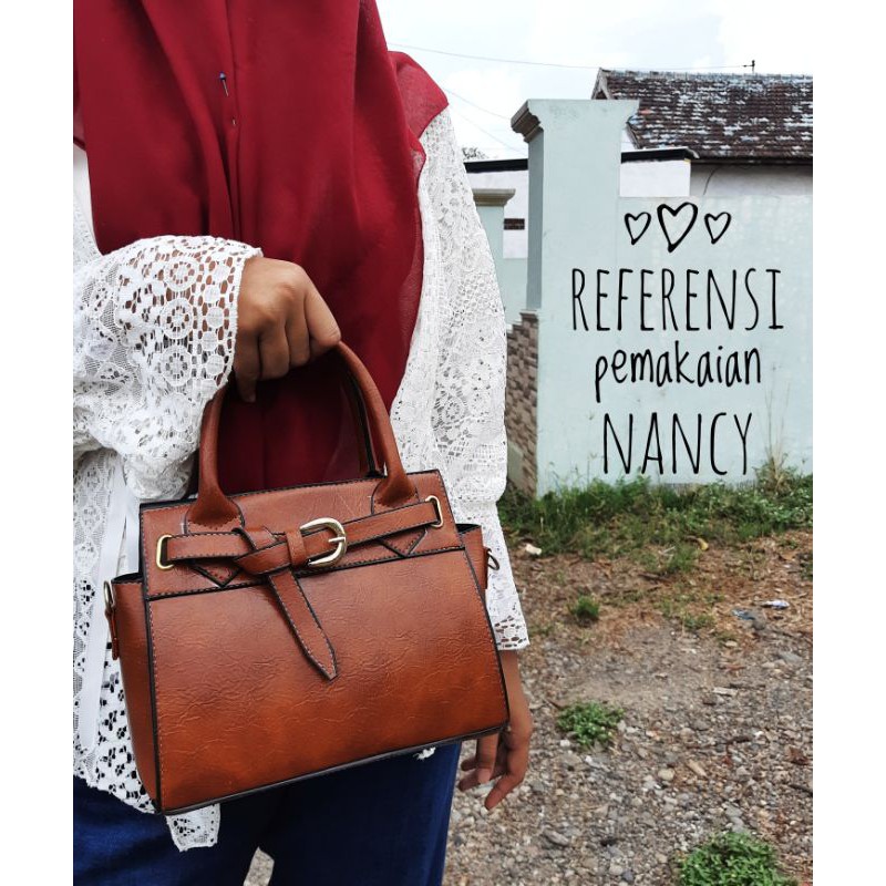 Nancy Tas Kerja Wanita Handbad Dan Slingbag