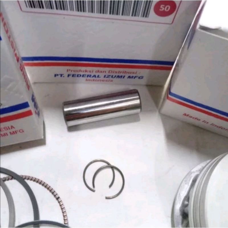 Piston seher kit byson oversize 50 original fim