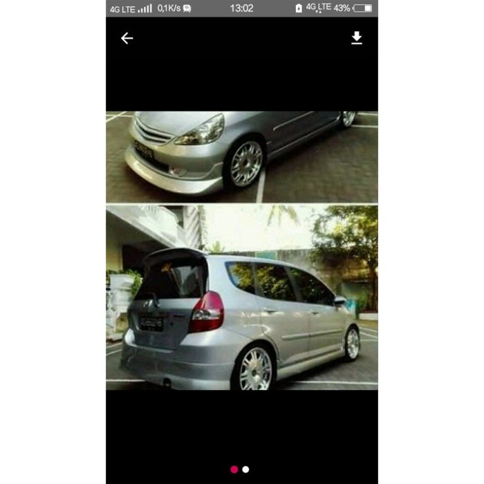 AKSESORIS MOBIL BODYKIT honda jazz gd3 kenstyle - Duraflex Material