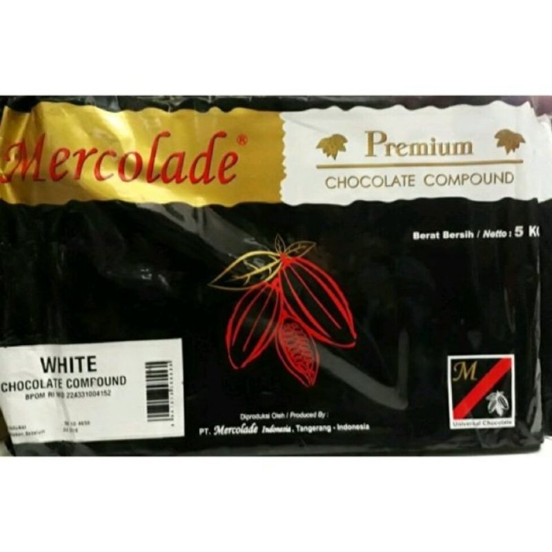 

Mercolade White Chocolate Compound 500g