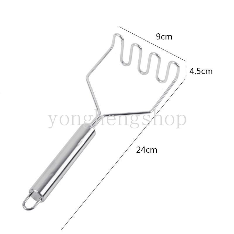 Alat Penumbuk Kentang / Sayuran Manual Bahan Stainless Steel