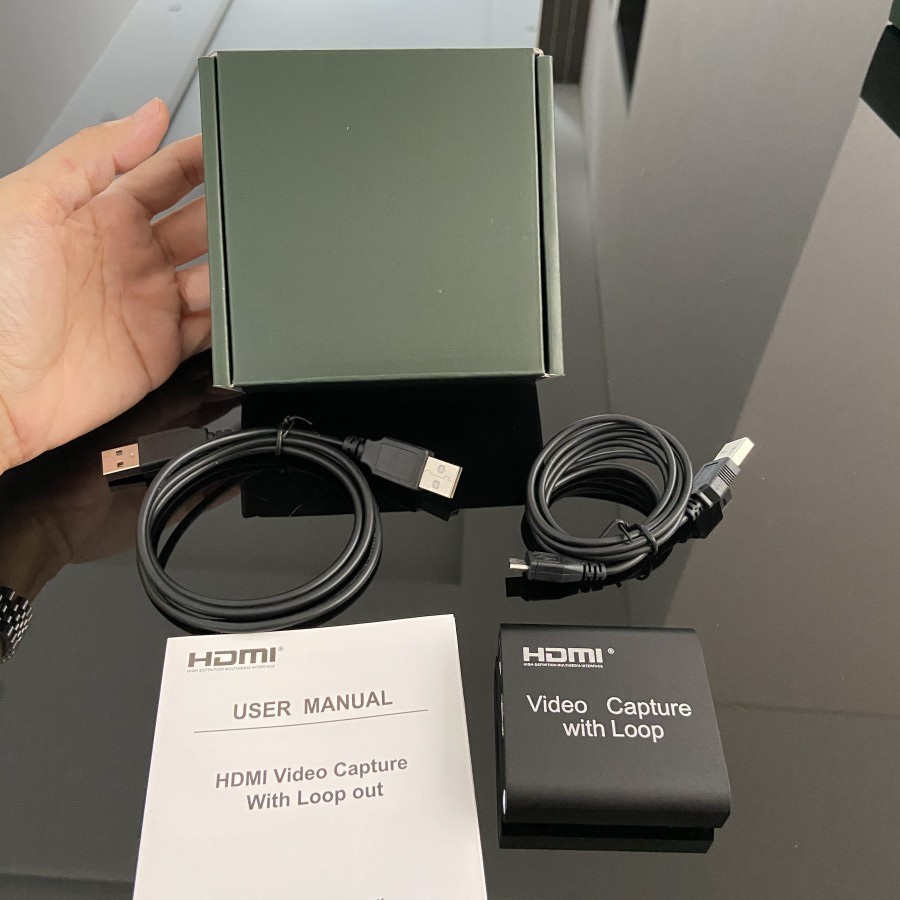 Hdmi capture video usb 3.0 with loop- usb hdmi video capture card
