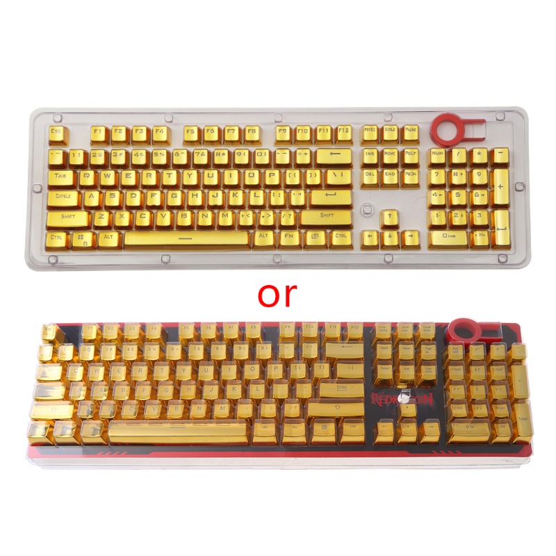 Vivi Keyboard Mekanik 104 Tombol Pbt Lapis Metal Untuk Cherry Mx