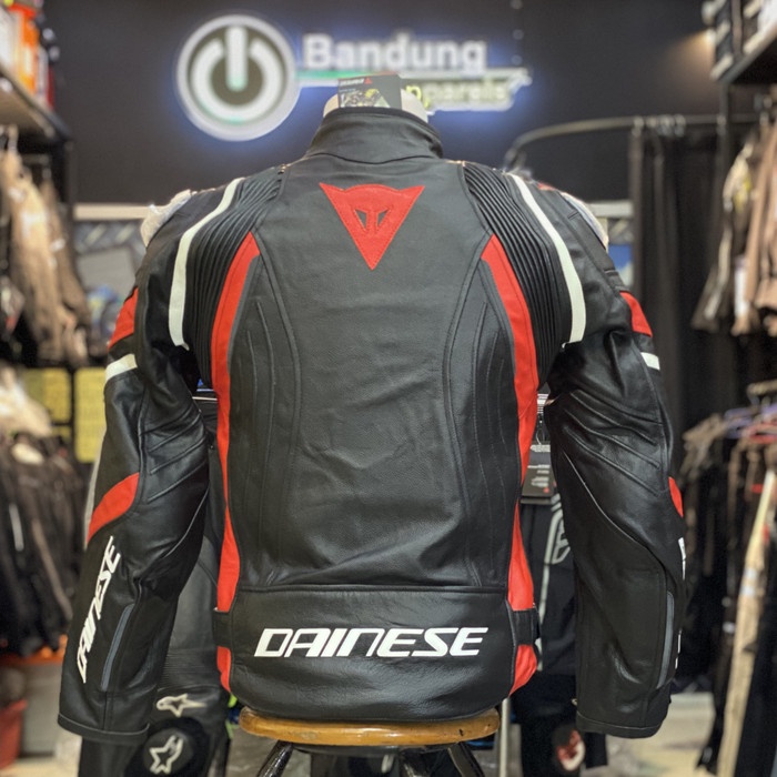 MOTOR-JAKET- JAKET MOTOR KULIT DAINESE AVRO 4 FULL LEATHER JACKET MOTORCYCLE -JAKET-MOTOR.