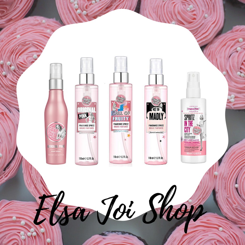 Soap &amp; Glory Fragrance Spritz Brume Parfume/Body Spray