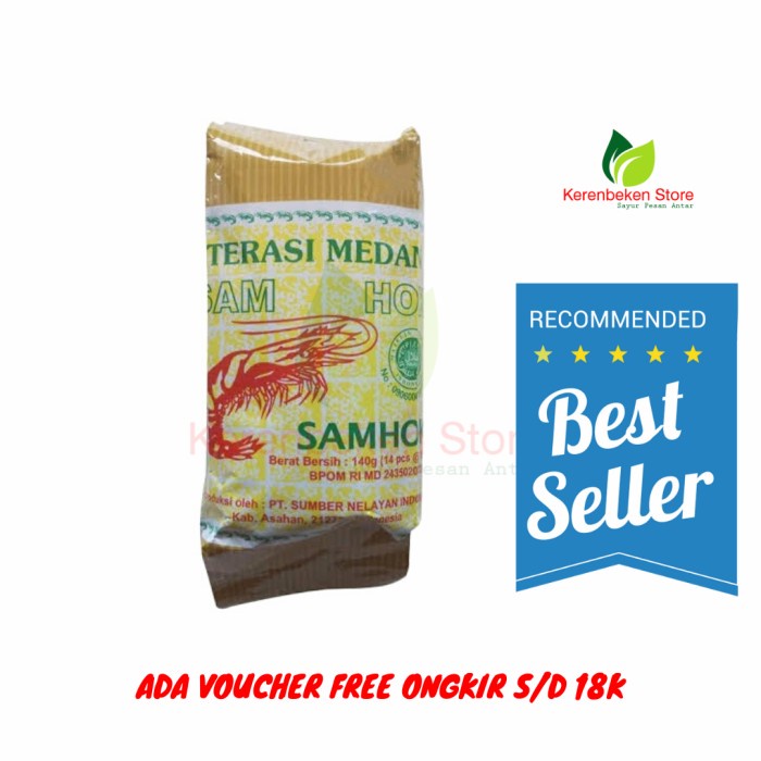 

terasi medan samhok udang