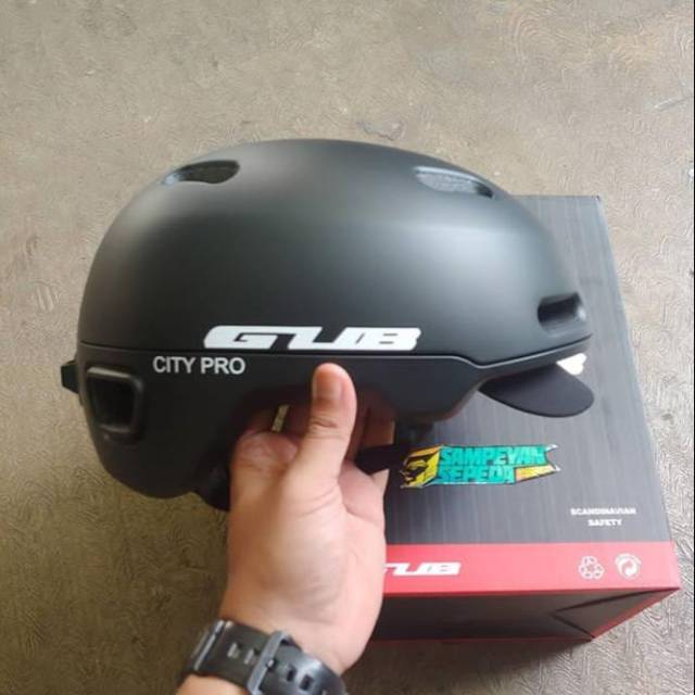 Helm Batok BMX GUB Topi City Pro Hitam Helm Sepeda Bmx MTB Federal Seli Lipat