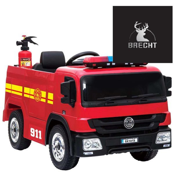 Mobil Aki Pliko Fire Truck PK 9528 Pemadam Kebakaran Mainan Mobil Aki Anak