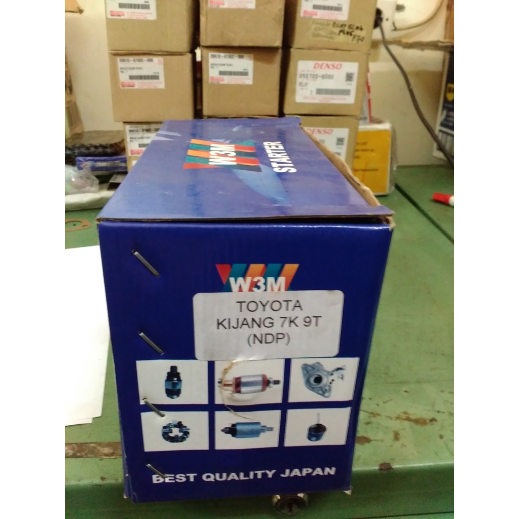 Dinamo Starter stater 7k Kijang LGX Kapsul 1.8 cc 1997- 2001