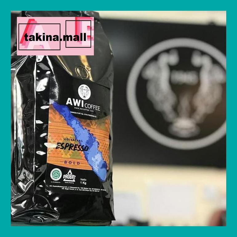 

Koptakk0 Awi Coffee Kopi Sidikalang Espresso Bold 1Kg Bubuk | Robusta| Roasted - Biji Tak05Sc