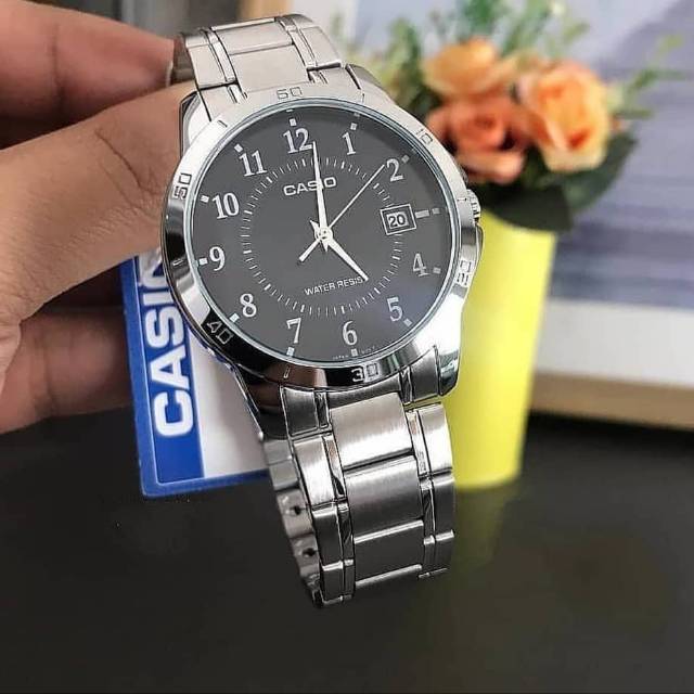 Jam tangan pria Casio mtp-v004d original asli 100%
