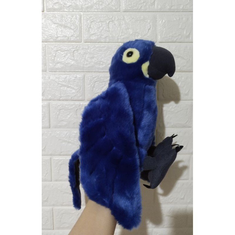 Boneka Burung Blue Macaw
