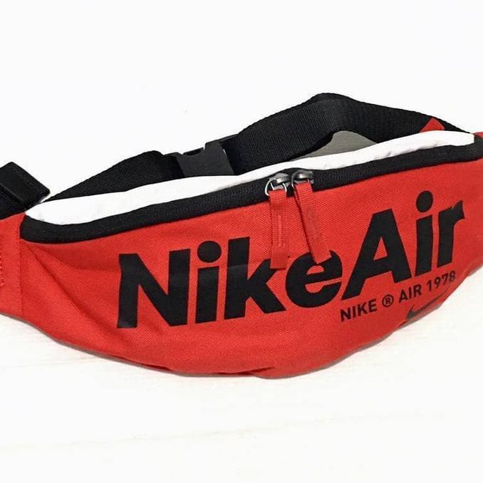Tas Nike Original - Nike Waist Bag Fanny Pack Red Multi S Pancasonabadi